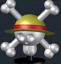 JOLLY ROGER 3D MUGIWARA