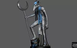 KHONSHU MOON KNIGHT EGYPTIAN GOD MARVEL MCU DRAMA CHARACTER DISNEY HERO 3D PRINT