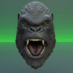 King Kong head