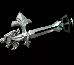 Kingdom Hearts - Sleeping Lion Keyblade