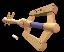Kingdom Hearts - Wooden Keyblade