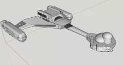 Klingon D6 1/1000