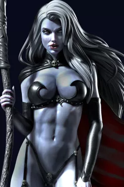 Lady Death 3D Print