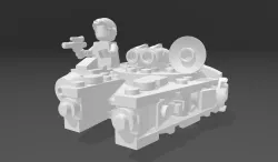 LEGO compatible Star Wars Microfighter Millenium Falcon