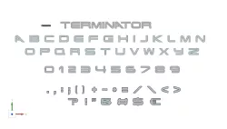 Letters and Numbers TERMINATOR Letters and Numbers | Logo