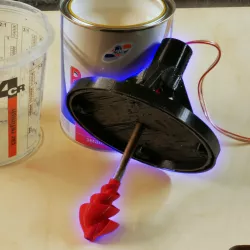 Lily Impeller paint mixer (Lets Print Youtube Channel)