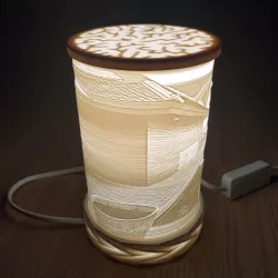 Lithophane lamp DREAM HOUSE
