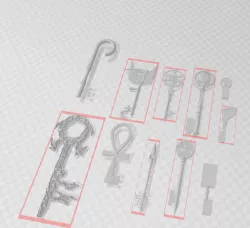 Locke and Key -Key Set-