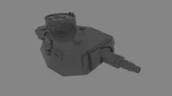 LR Three quarter turret