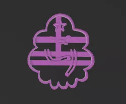 Lumpy Space Princess Cookie cutter - Grumosa - Adventure Time