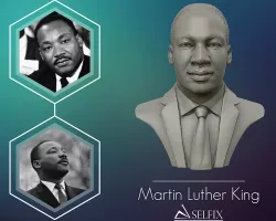 martin luther king 3d model | Page 1 | STLFinder