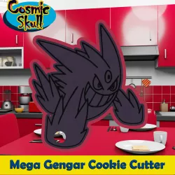 Mega Gengar Cookie Cutter