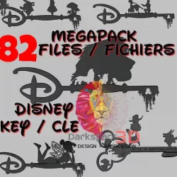 Mega Pack 82 disney Key