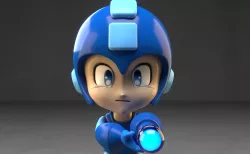 MegaMan Classic Chibi Fan Art file .stl ready for print