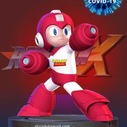 Megaman vs Covid - 19
