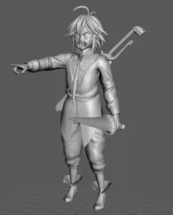 Meliodas (Seven Deadly Sins) 3D Model