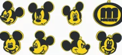Mickey Mouse Keychains - Mickey Mouse Keychains