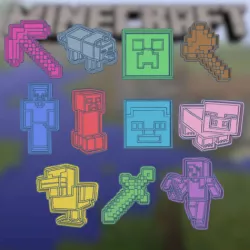 MINECRAFT COOKIE CUTTER