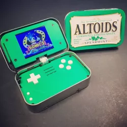 mintyPi (Raspberry Pi gaming handheld in an Altoids mint tin!)