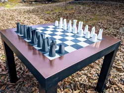 Modern Contemporary Chess Set
