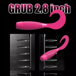 MOLD Grub 2.8 inch. 3D STL, STEP FILE FOR CNC AND 3D PRINT