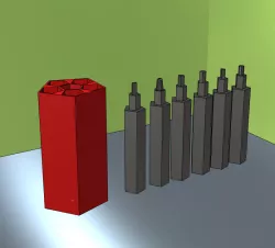 Multi-head screwdriver