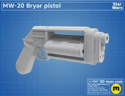 MW-20 Bryar Pistol - Cassian Andor Blaster