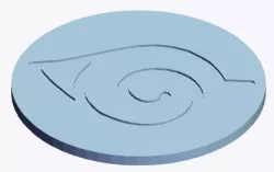 Naruto Hidden Leaf Village Coaster