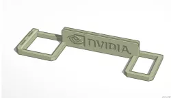 Nvidia Logo GPU Stand