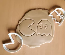 Pacman cookie cutter videogame - パックマン - Pakku man - Ghost