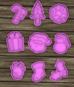 papanuel Christmas cutters