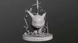Pikachu 3D STL - METELER 3D