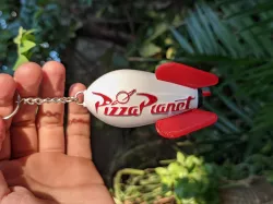 Pizza Planet Keychain