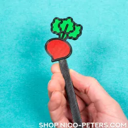 Plant sign radish - garden