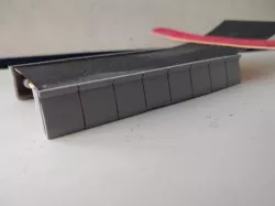 Platform edge high 75 cm H0