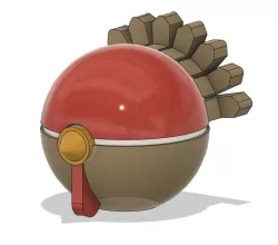 Pokemon Thanksgiving Turkey Pokeball