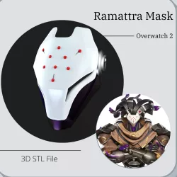 Ramattra Mask from Overwatch 2