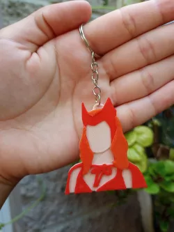 Scartel Witch keychain ("Wandavision", Halloween costume)