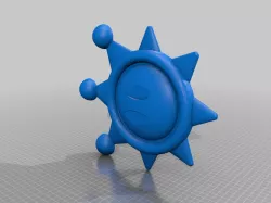 Shine Sprite from Super Mario Sunshine SPLIT