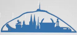 Skyline of Clermont-Fd
