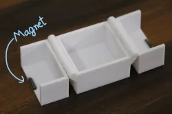 small 2 hinged box