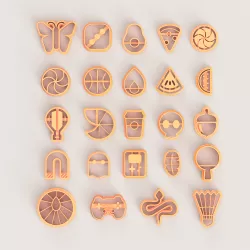 SMALL PART 2 POLYMER CUTTER SET