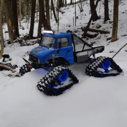 snowtracks for R/C axial scx10 wraith bomber