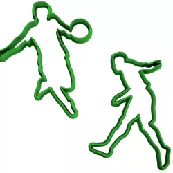 soccer players cutting cookie cutter - soccer players cutting cookie cutter - soccer players cutting cookie cutter
