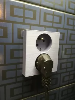 Socket ABB 230V upper rotated