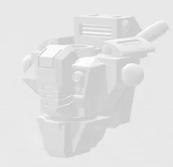 Space Communist Urban Battlesuit Torso Proxy