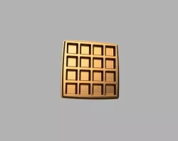square waffle - MOLD BATH BOMB, SOLID SHAMPOO - MOLD BATH BOMB, SOLID SHAMPOO