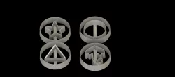 Squid game cookie cutter