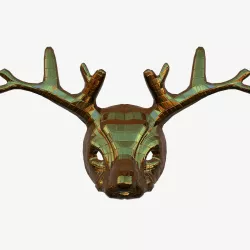Squid game Deer mask VIP 3D model