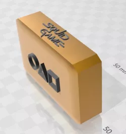 Squid game Ink stamp